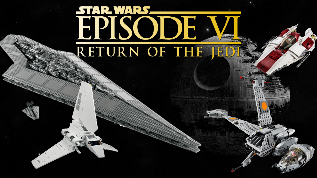 lego star wars return of the jedi sets