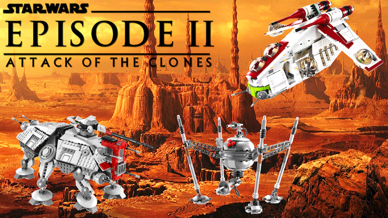 lego star wars attack of the clones sets