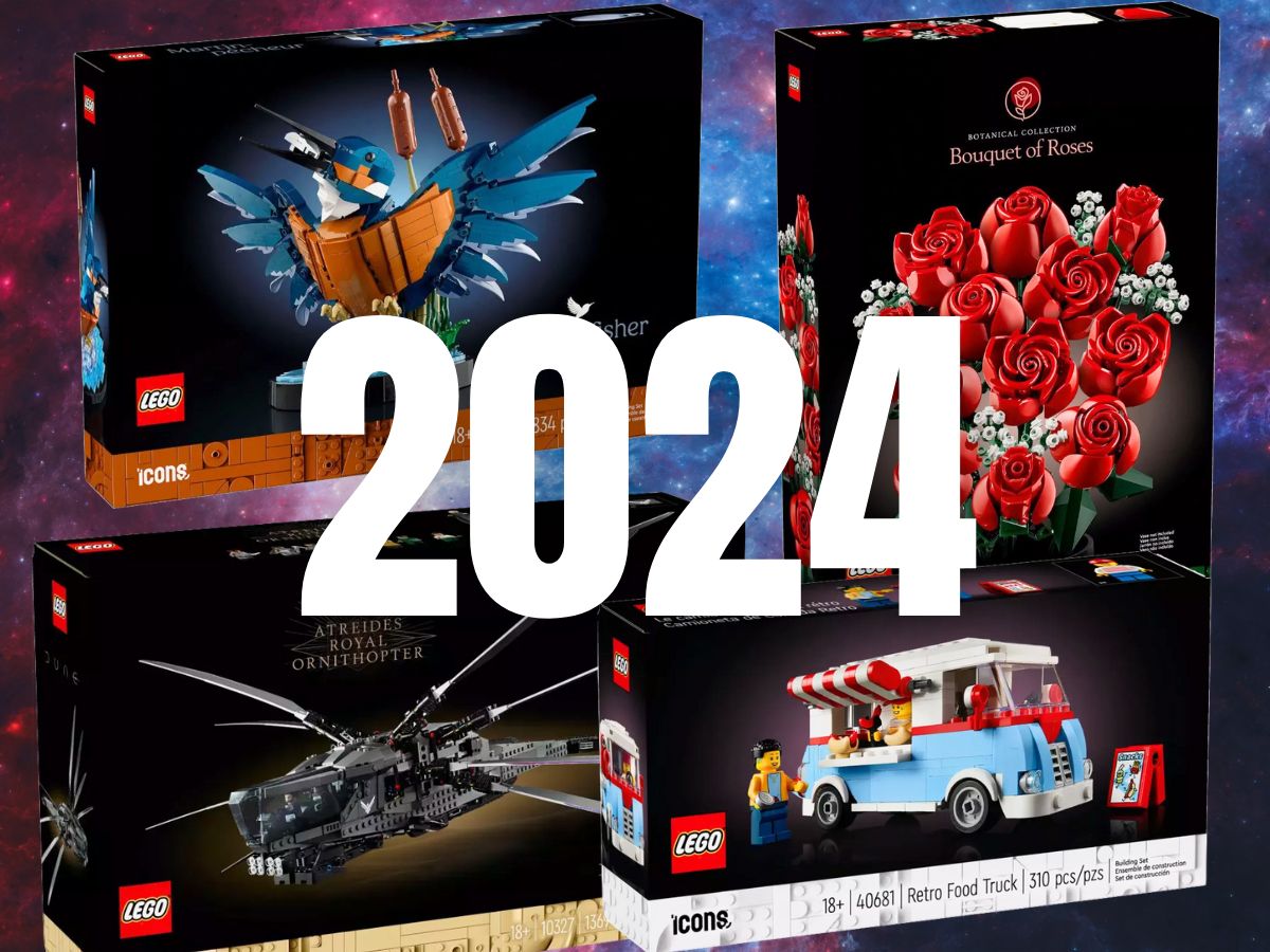 New Lego Icons sets 2024