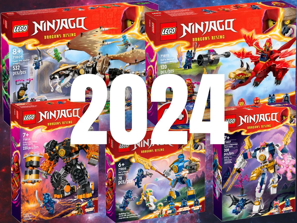 New Lego Ninjago sets 2024