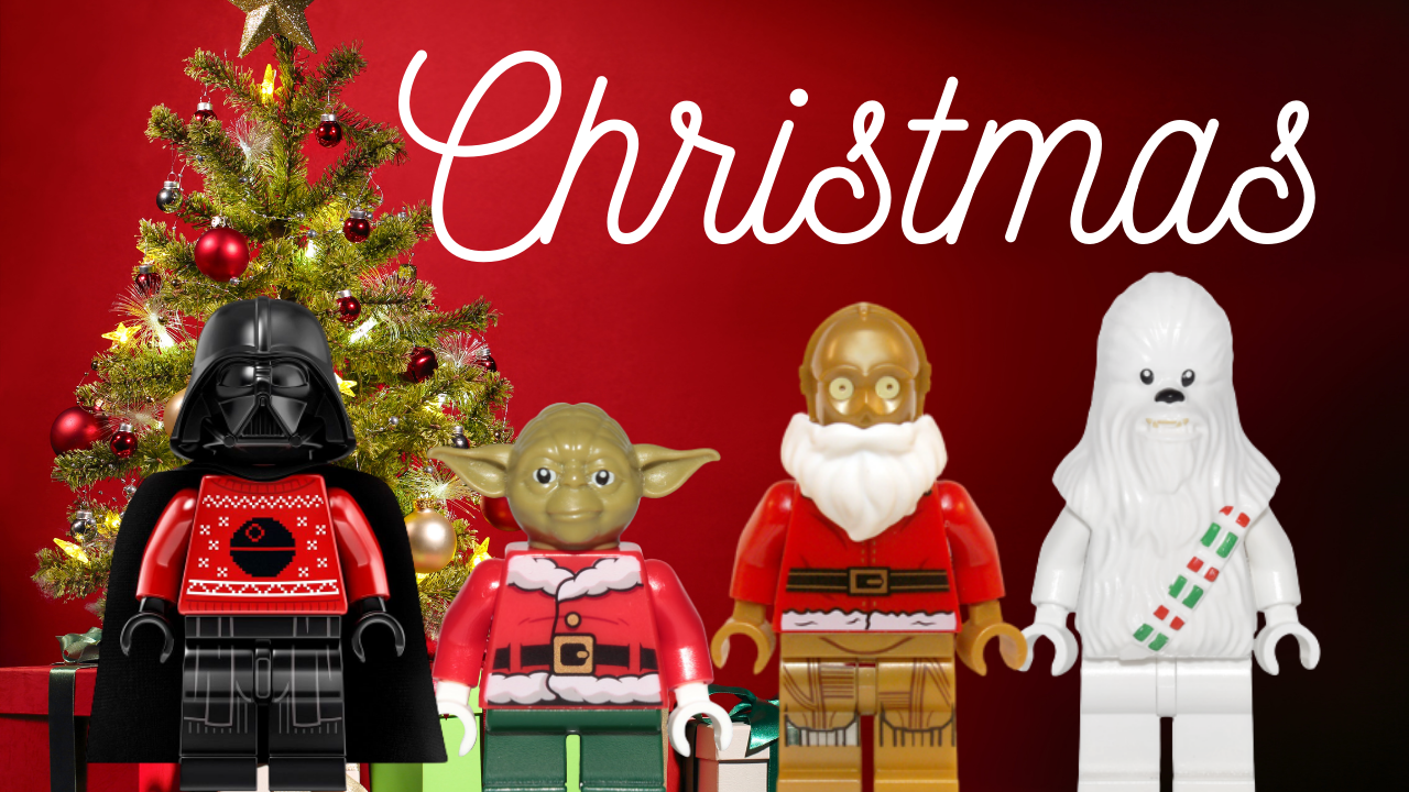 Lego Christmas minifigs
