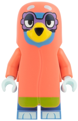 Minifig LEGO Bluey blu009 Bluey in Grannies Costume (Janet)