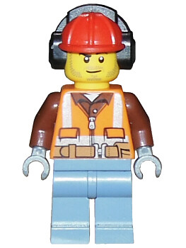 Ouvrier cty0955 - Figurine Lego City à vendre pqs cher
