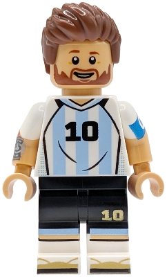 Minifig LEGO Éditions edi002 Lionel Messi