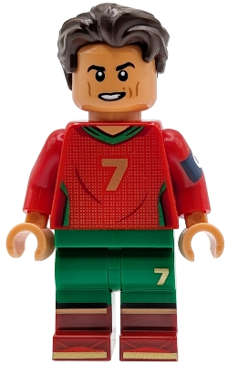 Minifig LEGO Éditions edi003 Cristiano Ronaldo