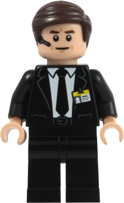 Minifig LEGO Marvel Super Heroes sh1131 Agent Phil Coulson - Black Tie