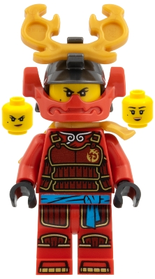 Minifig Lego Ninjago njo1002 Samurai X (Nya) - Legacy Update