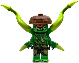 Minifig Lego Ninjago njo1044 Mutation Monster - Appendages