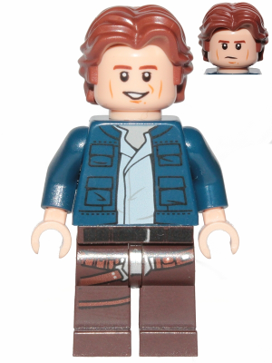 Han Solo sw1021 - Figurine Lego Star Wars à vendre pqs cher