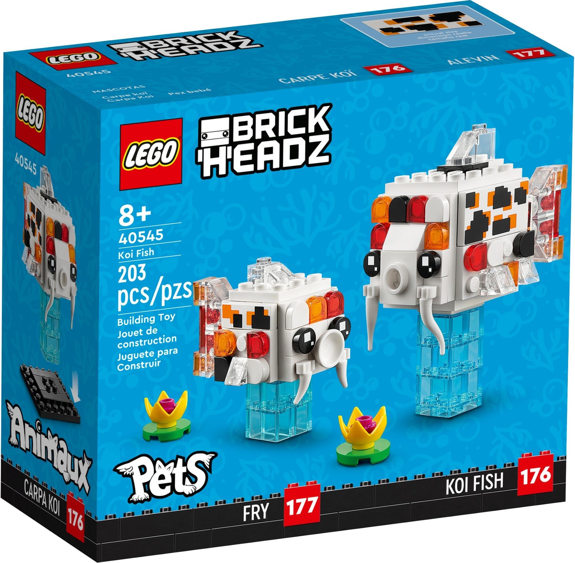 Lego 40545 Koi Fish - Lego Brickheadz set for sale best price