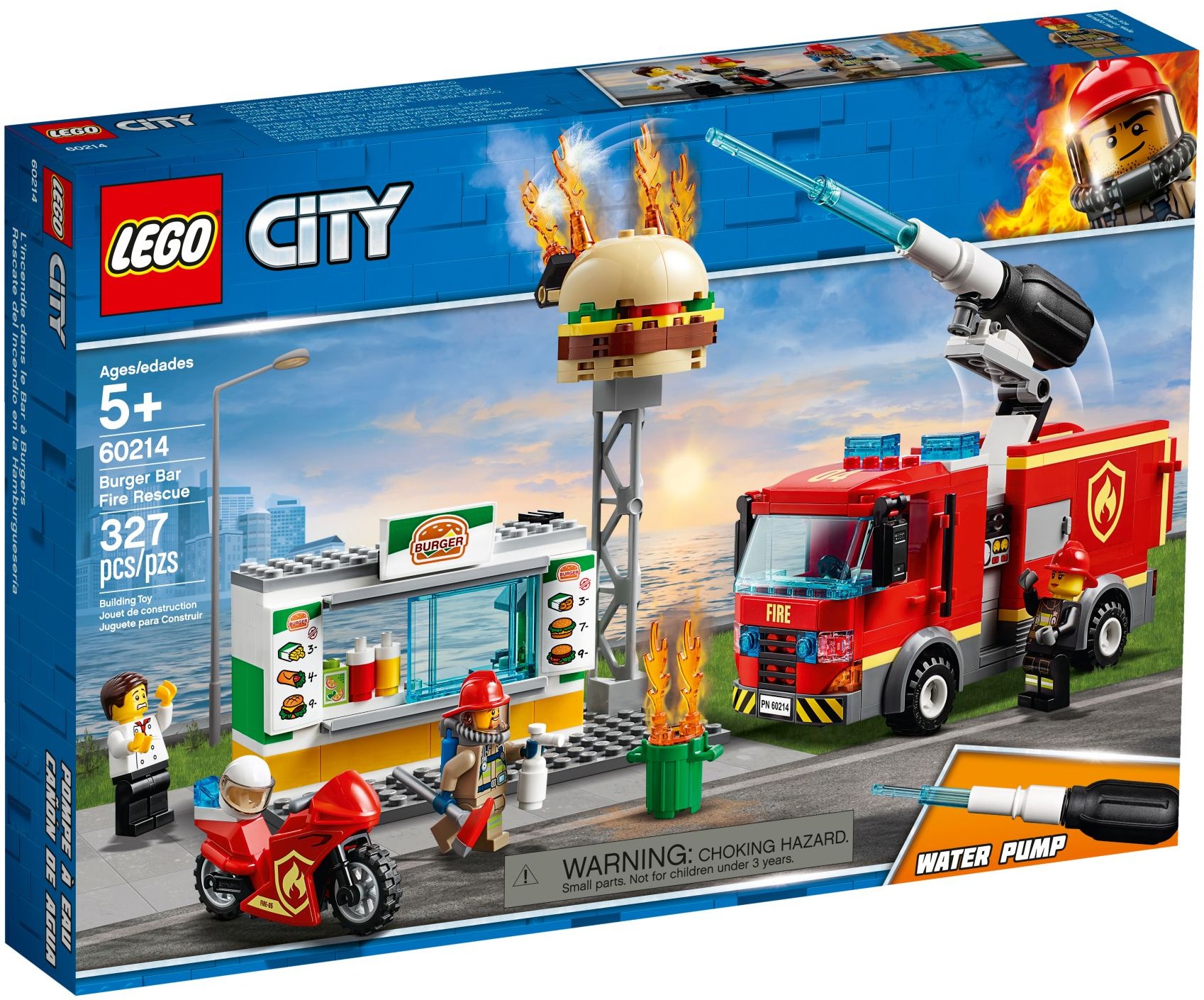 LEGO City 60393 pas cher, Sauvetage en tout-terrain des pompiers
