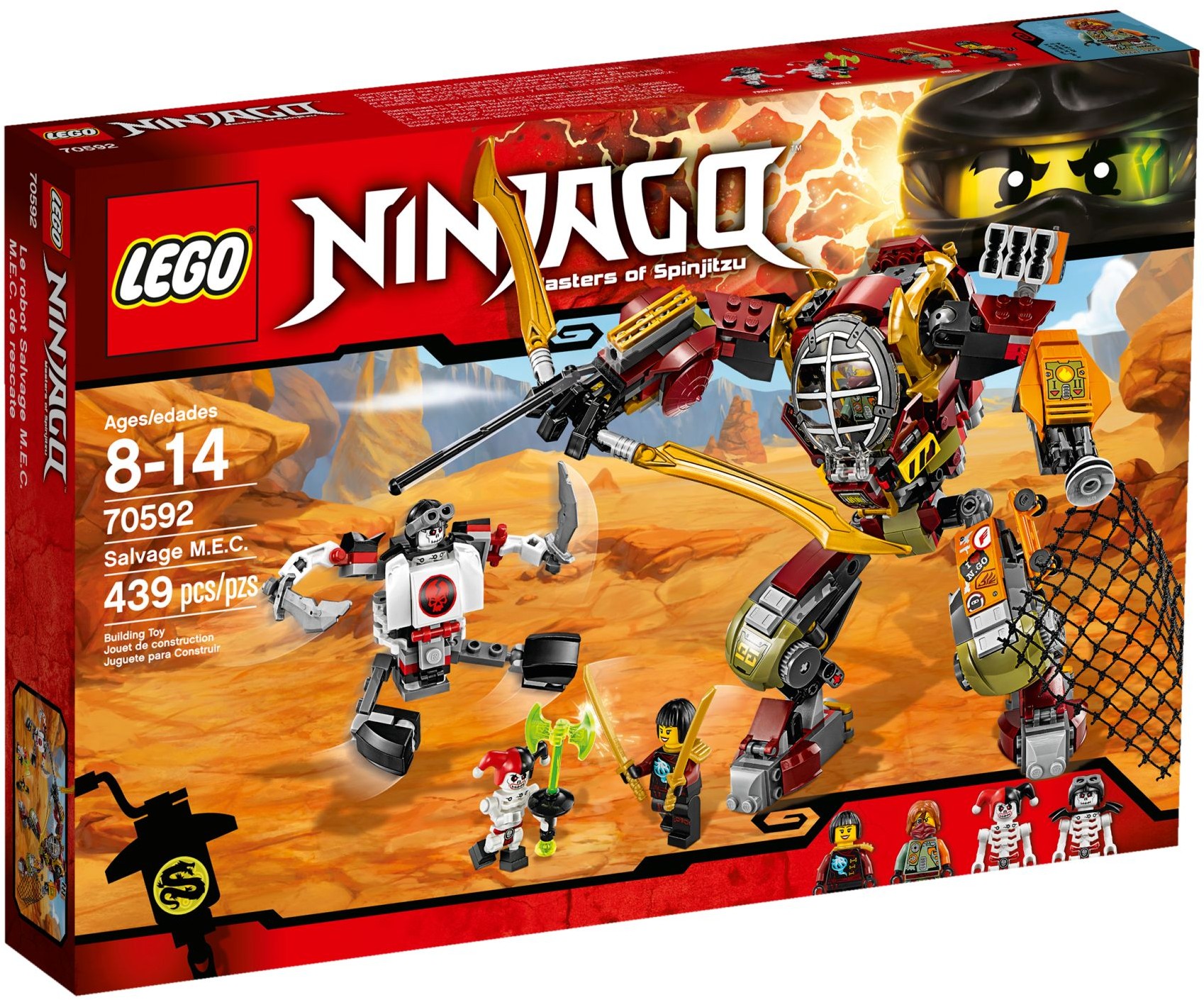 Oppervlakkig bouw tegenkomen Lego 70592 Salvage M.E.C. - Lego Ninjago set for sale best price