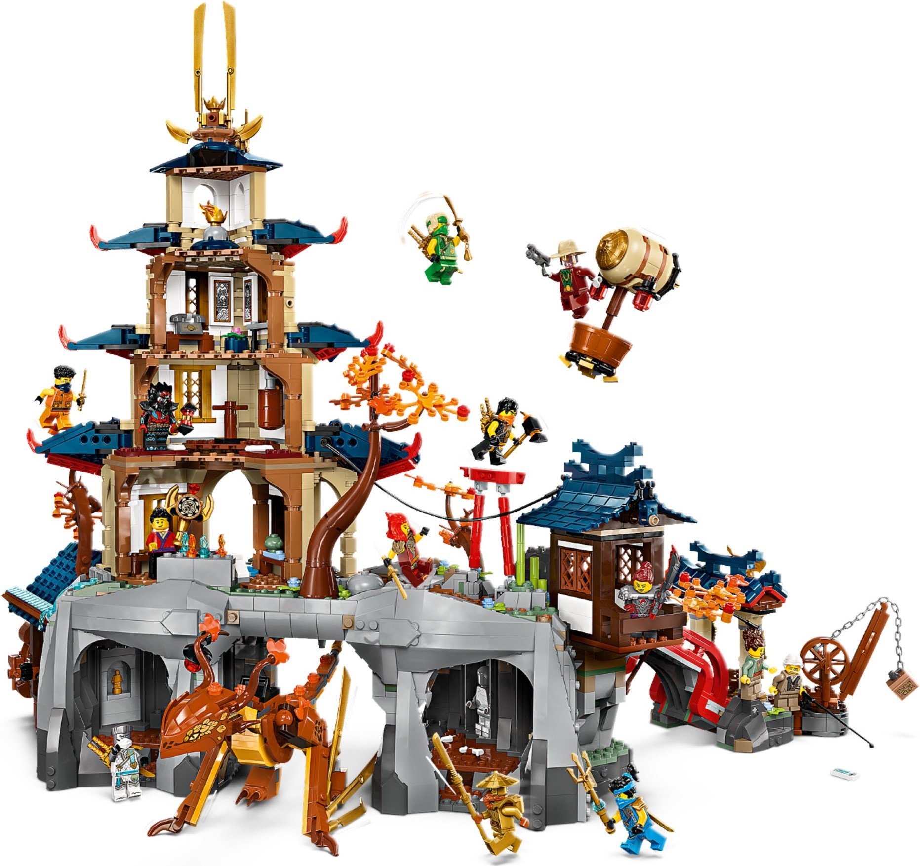 Lego 71814 Tournament Temple City - Lego Ninjago set for sale best price