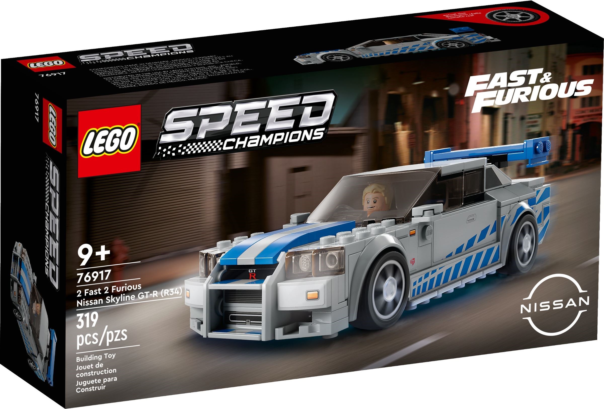LEGO Speed Champions 76921 Voiture de course Audi S1 e-tron quattro 76921