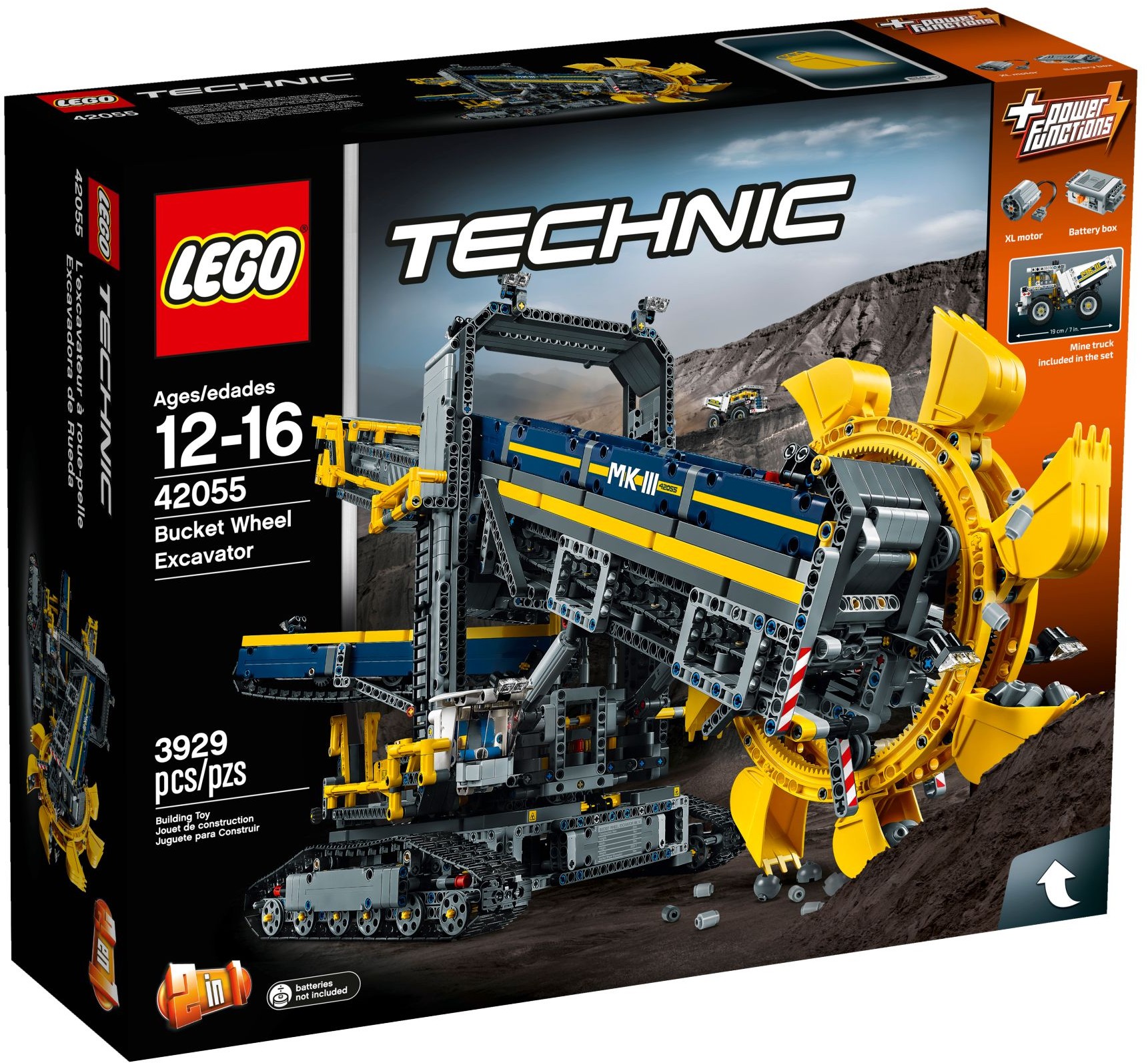 Lego 42055 Bucket Wheel Excavator Lego Technic set for sale best price