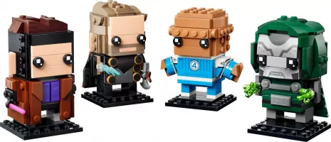 Set LEGO BrickHeadz 40880 Avengers: Doomsday Héros et méchant