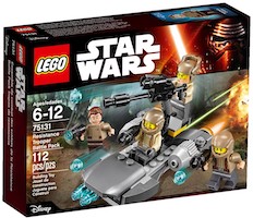 romantisk Baglæns matrix Lego Star Wars Episode VII The Force Awakens sets