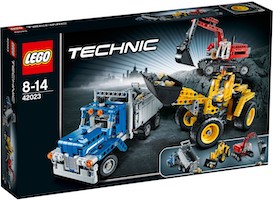 Lego Technic Construction and utility vehicles sets