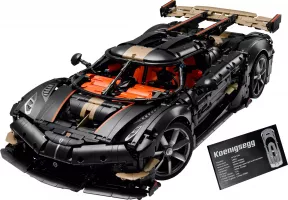 Set LEGO Technic 42232 Megacar Sadair's Spear de Koenigsegg